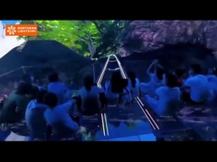 Симулятор 3D / 5D Кино Визуальное движение Иммерсивное кино LED экран Висячее стекло Кино