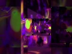 Музейная интерактивная проекция на стене иммерсивный проектор 4/5/6 канал