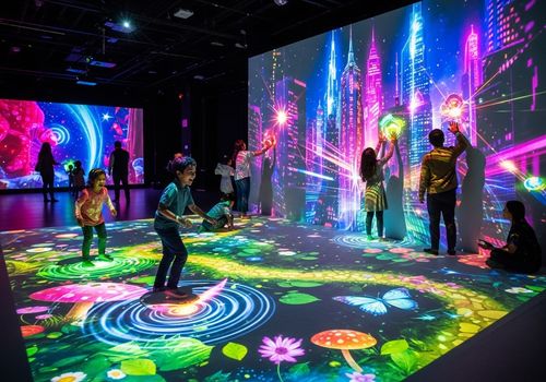 Последние новости компании о Интерактивная проекция: Не дайте вашему пространству замолчать!