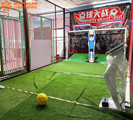 Хорошая цена Speed And Accuracy Of The Ultimate Save Somatosensory Football Shooting Challenge онлайн