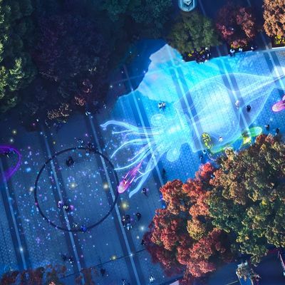 Хорошая цена Полноцветные богатые темы 3d Внешний мультиплеер взаимодействует с проекцией пола онлайн