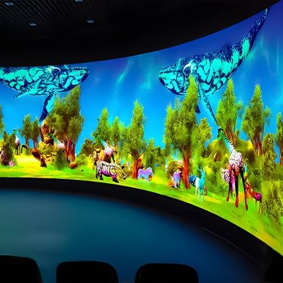 Хорошая цена Интерьер 3D иммерсивный проектор интерактивная стена проекционная система для декорации онлайн