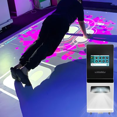Хорошая цена Подвижная интерактивная проекция игры на полу с колесом онлайн