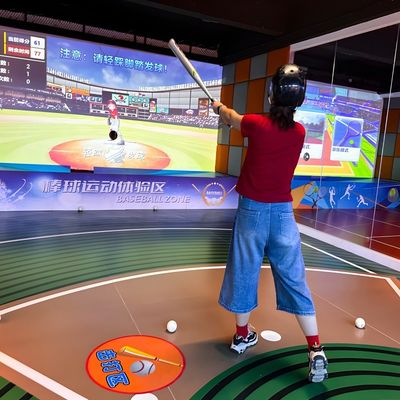 Хорошая цена Увеличенная реальность Интерактивные спортивные Ar Indoor Симулятор Бейсбольный питчинг Развлекательная игра онлайн