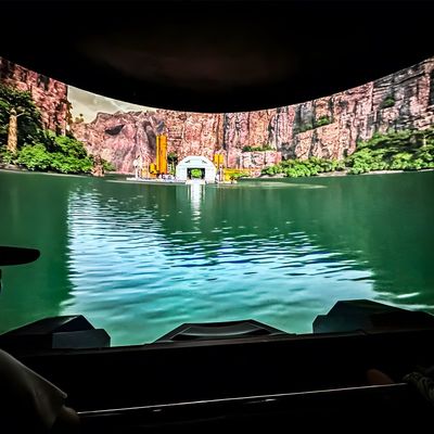 Хорошая цена Симулятор северного сияния Кино 5d Визуальное движение Иммерсивное орбитальное кино онлайн