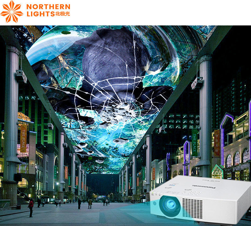 Sky Screen Projection VR Immersive Projector АР интерактивный цифровой ...