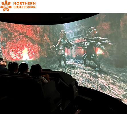 Хорошая цена Симулятор северного сияния Кино 5d Визуальное движение Иммерсивное орбитальное кино онлайн