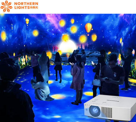 Хорошая цена Northern Lights Immersive Room Projector 3200 Люменсов Интерактивная проекция на полу онлайн
