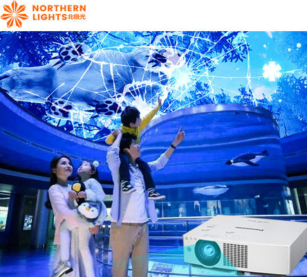 Хорошая цена Интерактивный проектор Sky Screen Immersive Projector для торговых центров онлайн