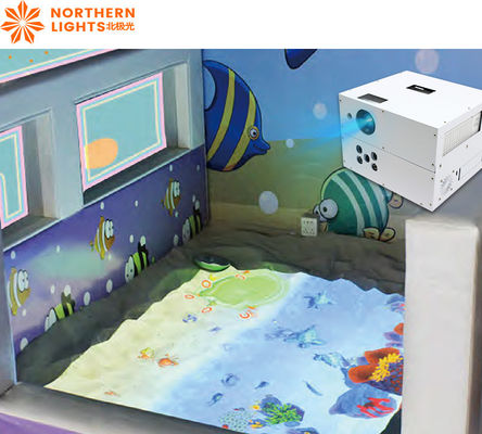 Хорошая цена Система интерактивного игрового проектора Sand Pit Interactive Projector 110V-250V онлайн