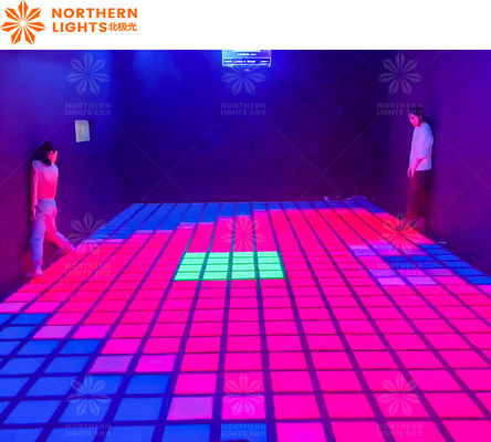 Хорошая цена Активировать игру Led Floor Light Interactive Active Mega Pixel Grid Активировать игру онлайн