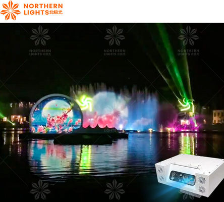 Хорошая цена 3D Immersive Large Water Screen Фонтан Голограммная проекция Фонтанный проектор онлайн