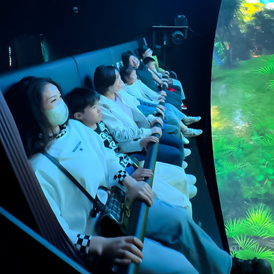 Хорошая цена Высокотехнологичный закрытый 360-градусный экран VR 9D Орбитальное кино Летающее кино Кинотеатр онлайн