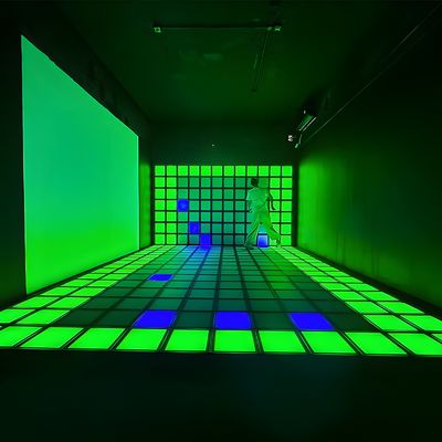 Хорошая цена Водонепроницаемая IP65 30cm*30cm Rgb интерактивная активная игра Led Dance Floor Танцевальный зал онлайн