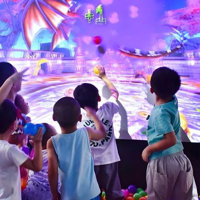 Хорошая цена Интерактивный стенный проектор игры для всех в одном AR Smash Ocean Balls Проекционная система для детей Музей внутренней игровой площадки онлайн