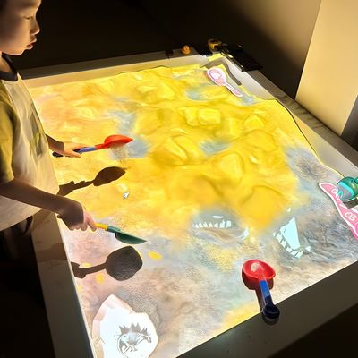 Хорошая цена 3D голографическая проекция Игровой стол с песком, интерактивный игровой проектор онлайн