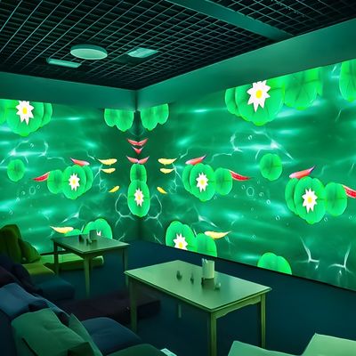 Хорошая цена Большой музей Интерактивная стенная проекция Голографический интерактивный стенный экран онлайн
