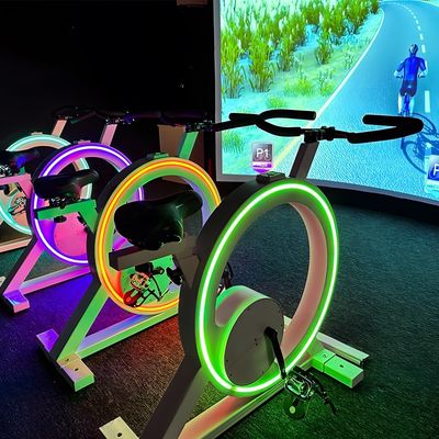 Хорошая цена Интерактивные игры на стене Интеллектуальная симулируемая реальность Проекция велосипедной гонки онлайн