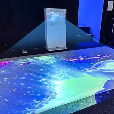 Хорошая цена Переносной цифровой световой 3D проекционный картографирование мобильный интерактивный напольный проектор онлайн