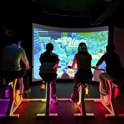 Хорошая цена Внешняя интерактивная велосипедная игра Динамический велосипед с интерактивными играми онлайн