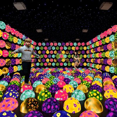 Хорошая цена Внутри помещений Cool Jump Space Bouncing Sphere Floor Интерактивная проекция онлайн