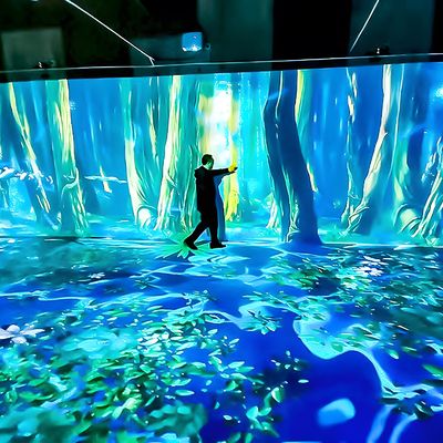 Хорошая цена Внутренний 7d интерактивный проектор Стенный пол Голографическая проекция для ресторана онлайн