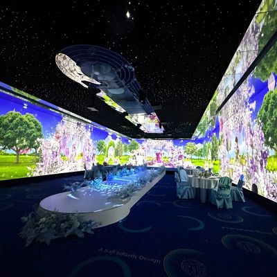 Хорошая цена Многотематика Интерактивная столовая Проектор Сцены Ресторанный опыт онлайн