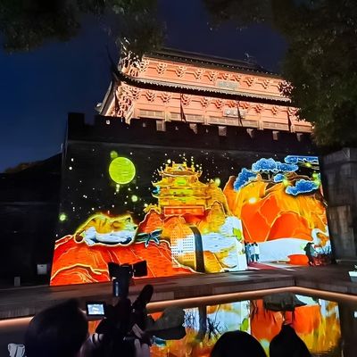 Хорошая цена Наружное проектирование зданий с помощью 3D лазерной проекции с помощью видеопроектора онлайн