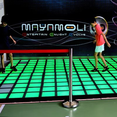 Хорошая цена Многопользовательская игра в сетку прыжков освещенные танцевальные панели для развлечений онлайн