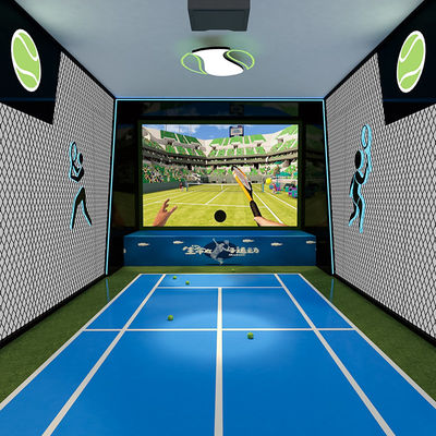 Хорошая цена Игру Indoor Ar Tennis Simulator Игра Ar Sports Соматосенсорная фитнес-игра Теннис онлайн