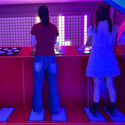 Хорошая цена Спортивное развлечение активировать интерактивный прыжок супер сетки вызов побег игровой зал онлайн