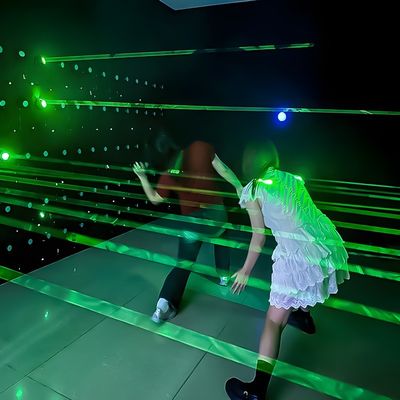 Хорошая цена Северное сияние Супер лабиринт Игра Электрический кросс Игра Лазерный свет Игра онлайн