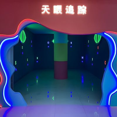 Хорошая цена Создание команды Интерактивный побег Активировать Светодиодные Стенные Игры Дьявольское Око Игровая комната онлайн