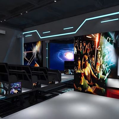 Хорошая цена 2 ряда 10 мест VR кинотеатр 3d орбита кинотеатр трек иммерсивная проекция онлайн