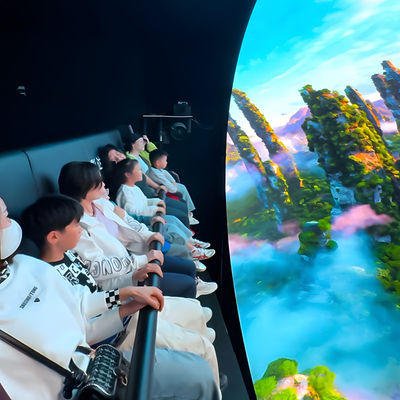 Хорошая цена 3D голый кино 360 градусов визуальный опыт кинотеатр купол экран онлайн
