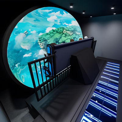Хорошая цена Большая виртуальная реальность 5d 7d 9d Vr Cinema Naked Eye 3d Cinema Simulator онлайн