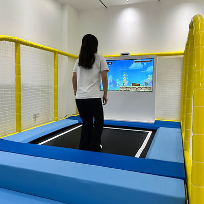 Хорошая цена Interactive Indoor Ar Trampoline Games Touchless Kinect Kids Gaming Equipment Virtual Projection Playgrounds онлайн