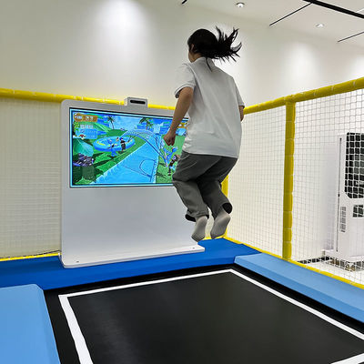 Хорошая цена Kinect 2.0 AR Sensor Interactive Trampoline Playground with Screen Games for Interactive Entertainment in Shopping Malls онлайн