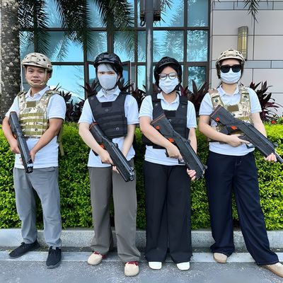 Хорошая цена Highly Sensitive Wireless Laser Tag Gun for Team Building with Indoor and Outdoor Use онлайн