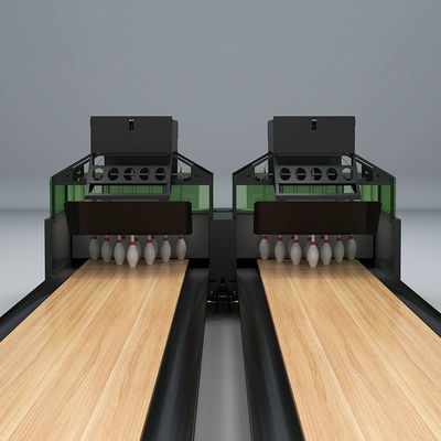 Хорошая цена Customized Light up Bowling Lane Set with 2000kg Capacity 590X240X240cm Size and 1 Year Warranty for Indoor Game Play онлайн