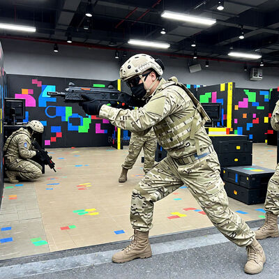 качество Профессиональная система лазертаг - Оборудование для тактических тренировок и боевых игр для помещений/улицы завод