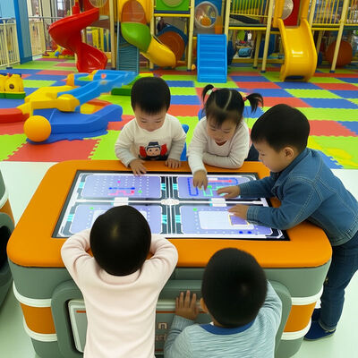 качество Многоприкосновный интерактивный настольный игровой стол для детей завод