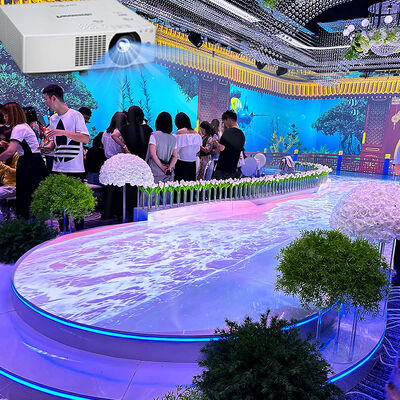 Качество Интерактивная система проекции Интерактивные игры с проекцией стены/пола для погружающей комнаты завод