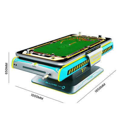 Хорошая цена Занятия спортом в помещении Автоматическая 3D интерактивная проекция Бильярдный игровой автомат с 6 играми Металлическая конструкция онлайн