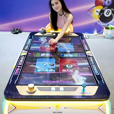 Качество 3D Цифровой бильярдный стол с монетоприемником, аркадный игровой автомат с ультрареалистичным физическим движком завод