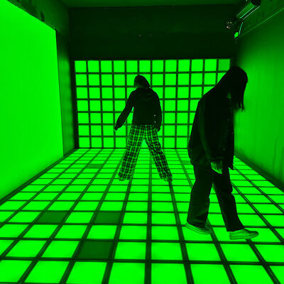 Качество 30x30 см RGB освещение датчик давления интерактивная светодиодная игра на полу для детей и мероприятий завод